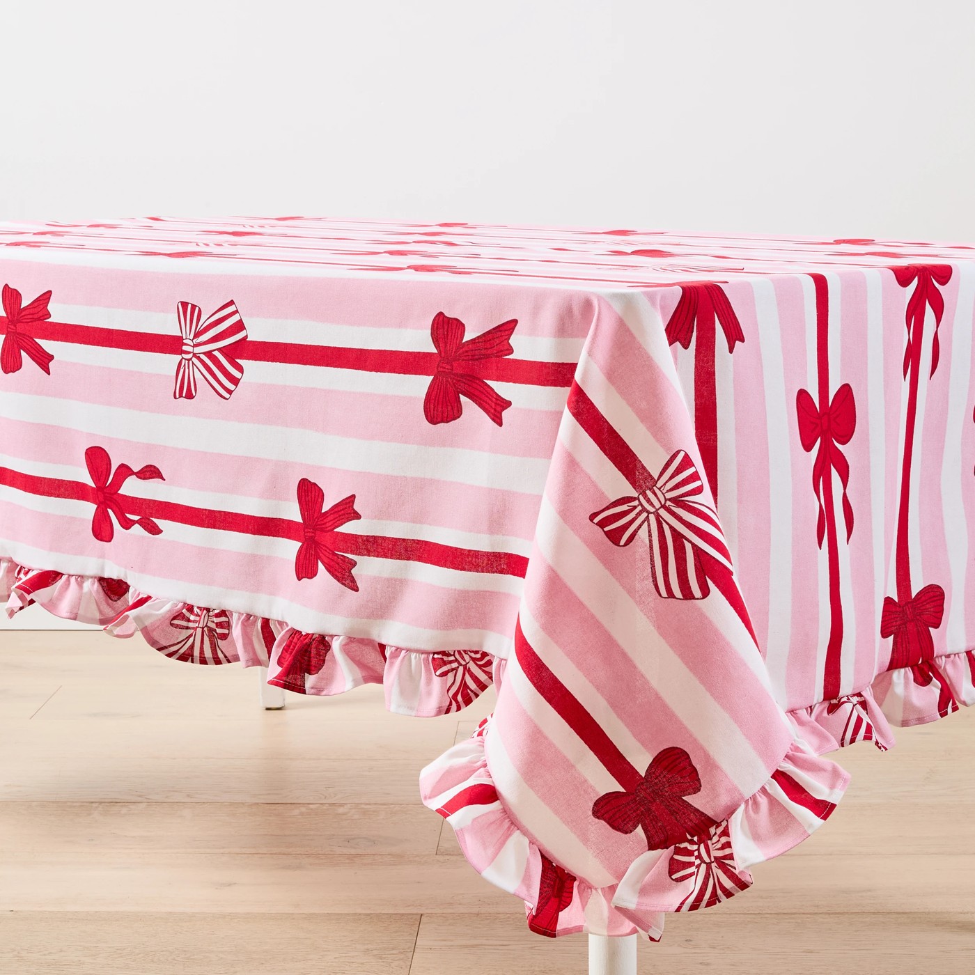 Anko Extra Large Bow Stripe Tablecloth 2 of 6
