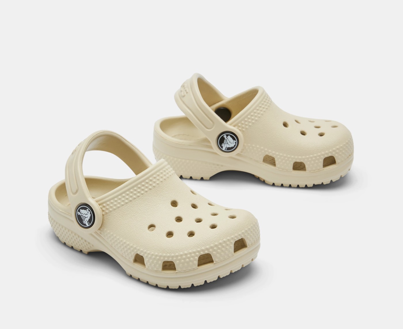 Crocs Toddler Classic Clog - Bone 2 of 5