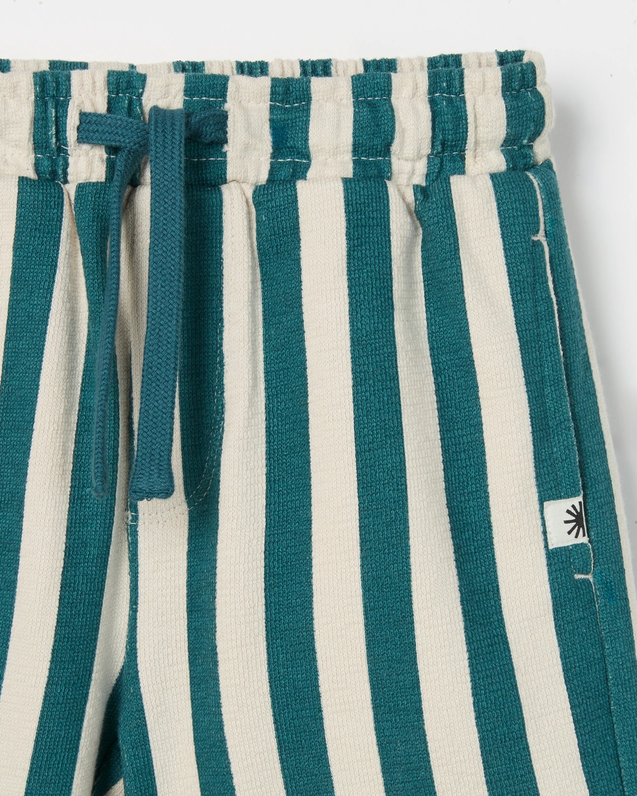 Australian Cotton Slub Jersey Shorts - Green 6 of 6