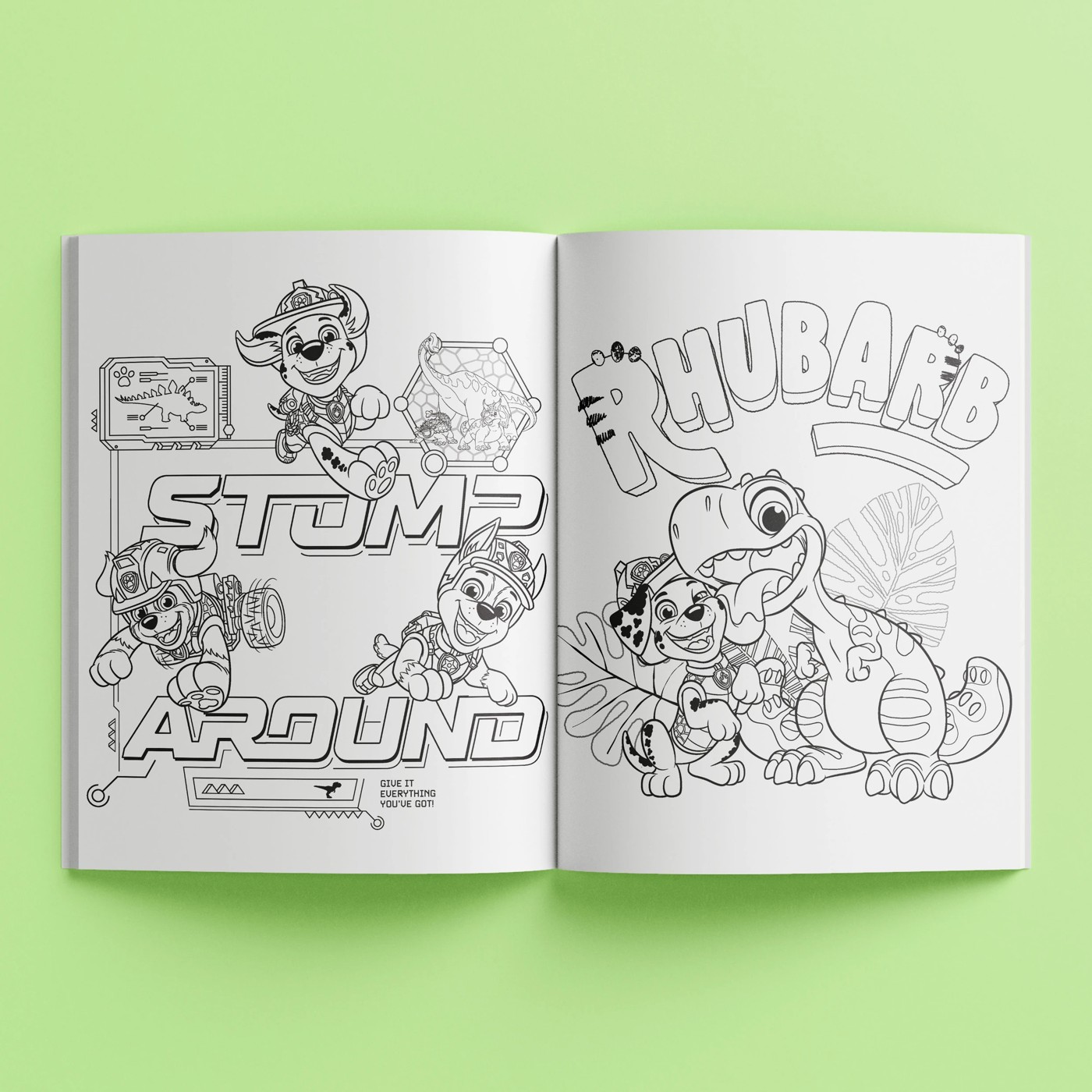 Kaleidoscope: PAW Patrol The Dino Movie Colouring and Activity Kit - Book 6 of 6