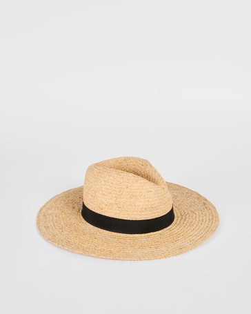 Raffia Braided Panama Hat