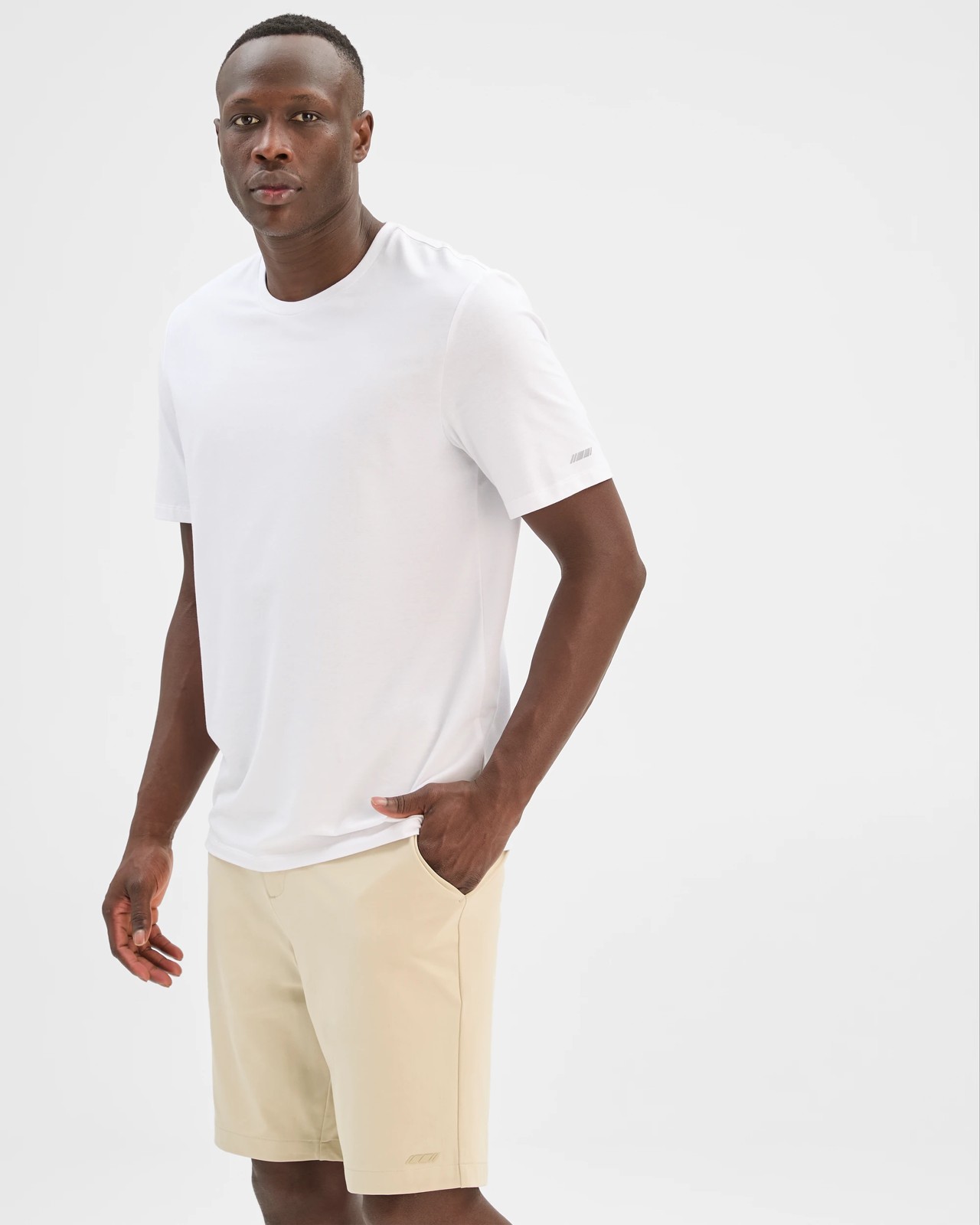 Active Hybrid Stretch Chino Shorts - Agate Grey 2 of 6