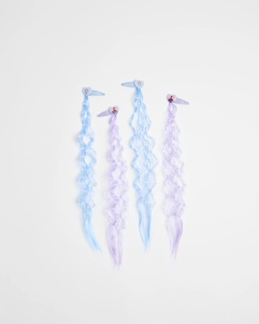 Kids Licensed Frozen Faux Hair Clips
