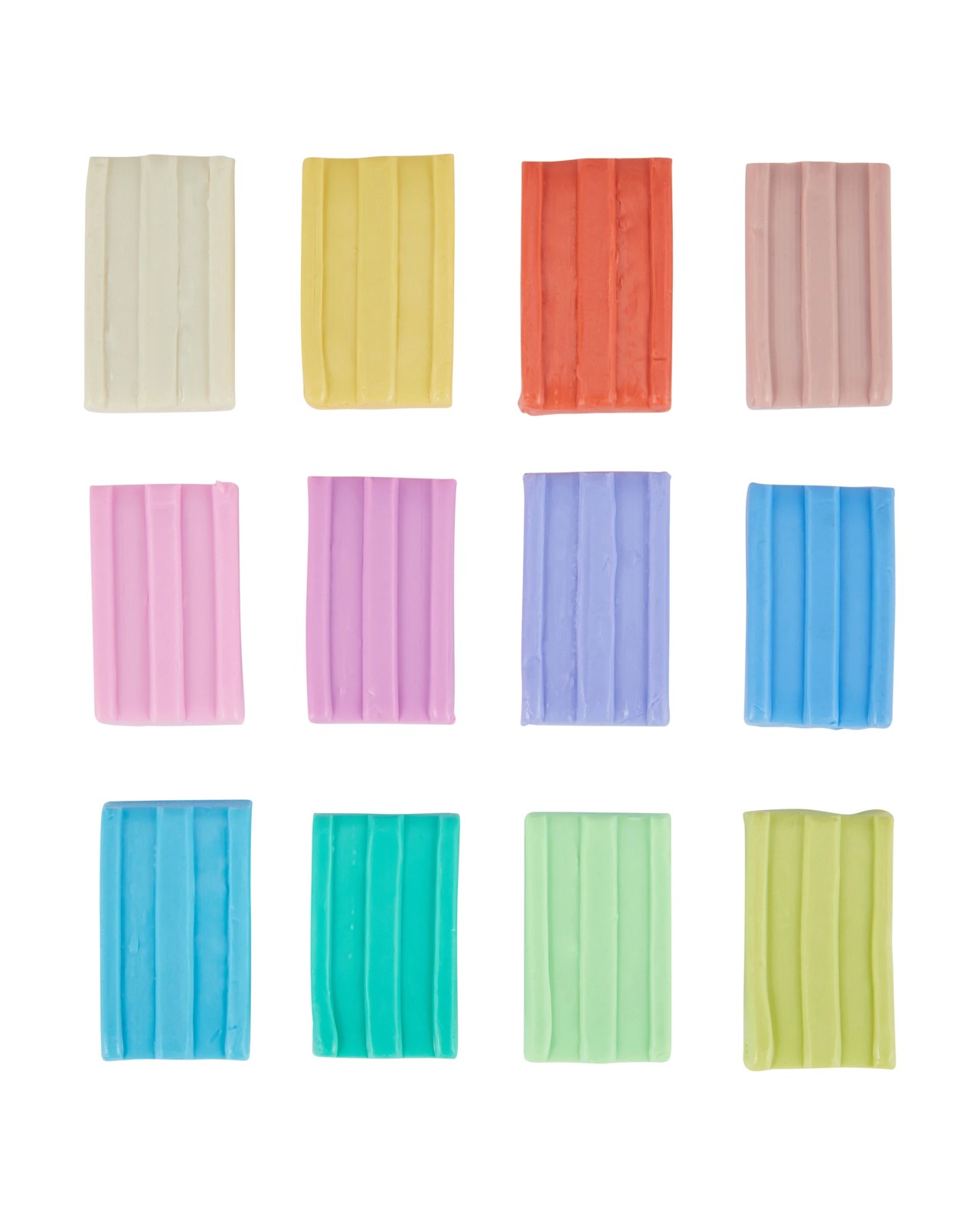 Anko 12 Pack Polymer Clay - Pastel Tones 2 of 2