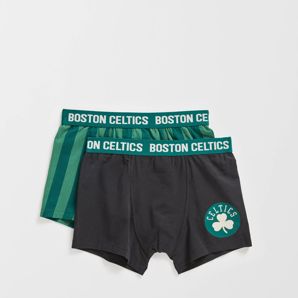 NBA Australian Cotton Blend Older Boys Trunks 2 Pack