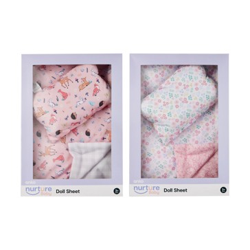 Doll Sheet Set, Assorted - Anko