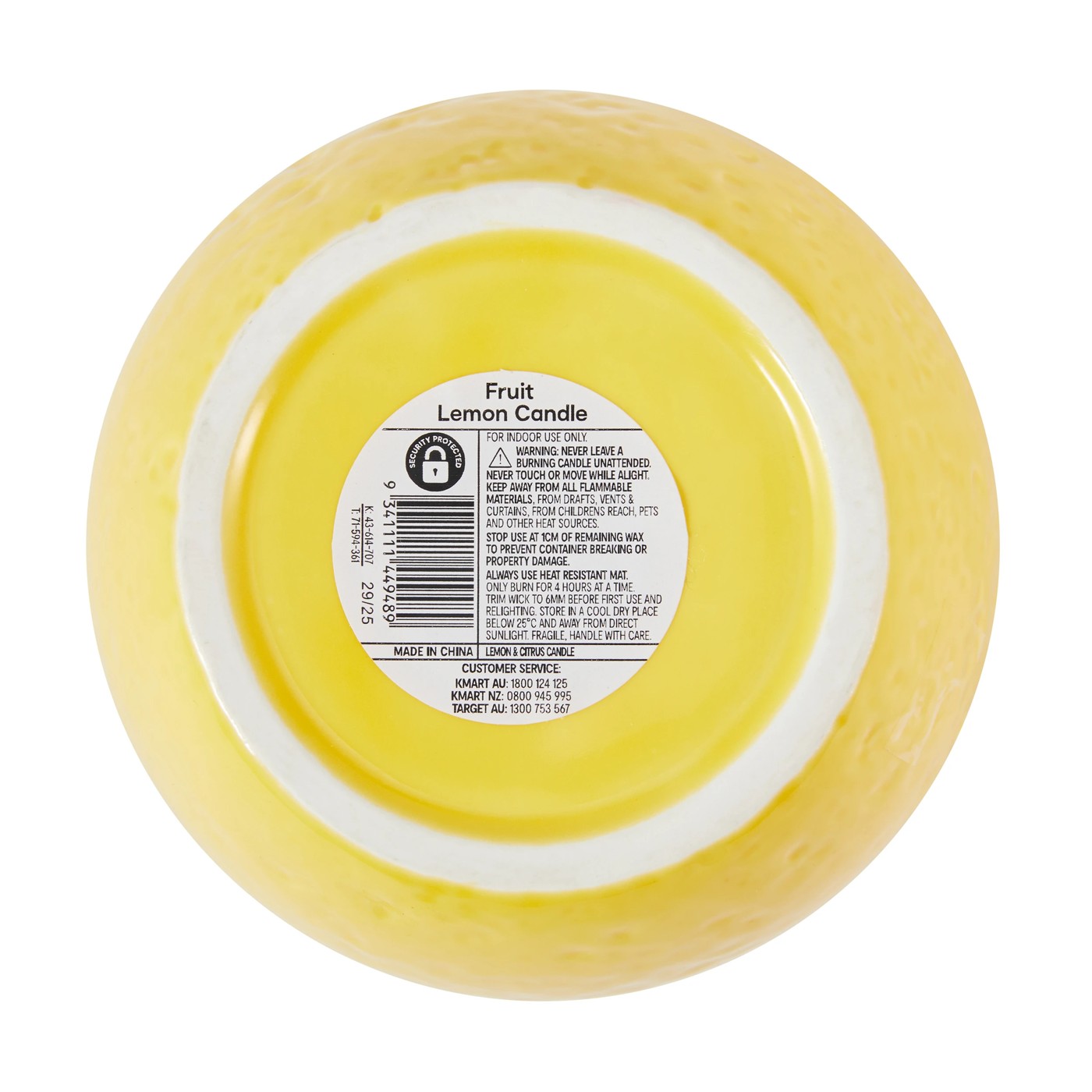 Fruit Lemon Candle - Anko 6 of 6