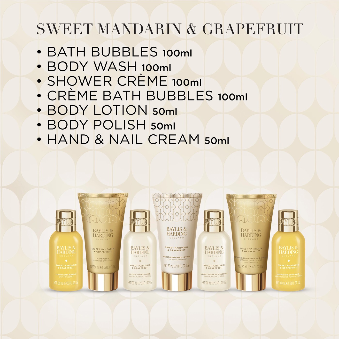 Baylis & Harding 7 Piece Signature Collection - Sweet Mandarin and Grapefruit 4 of 5