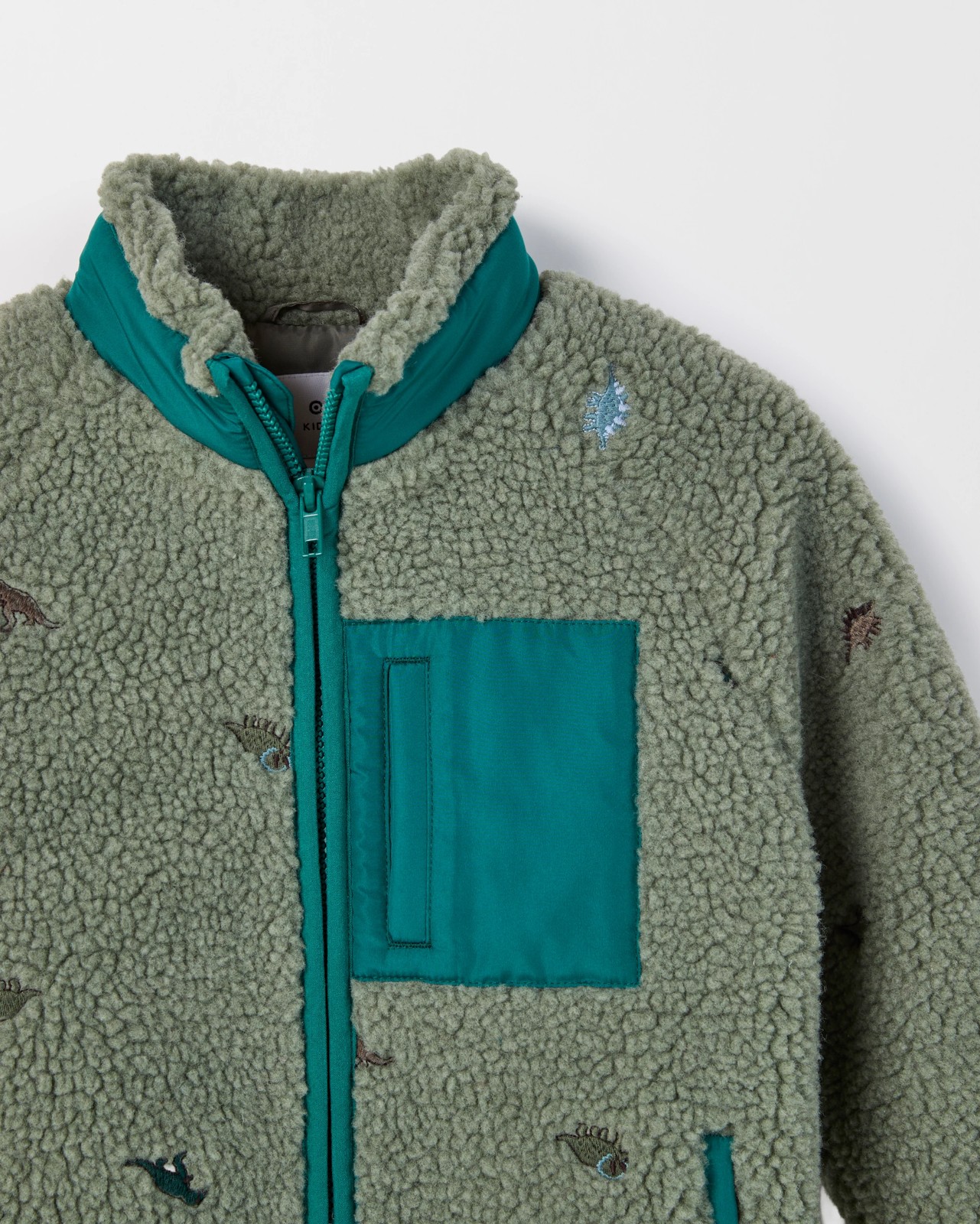 Teddy Fleece Zip Through Sweat Top 2 of 2