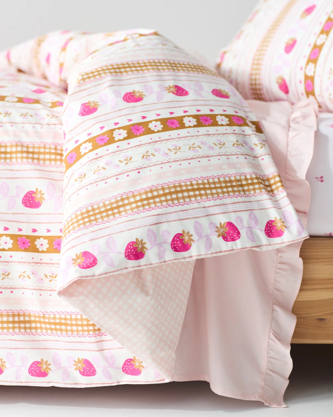 Delilah Floral Australian Cotton Quilt Cover Set 3 of 3