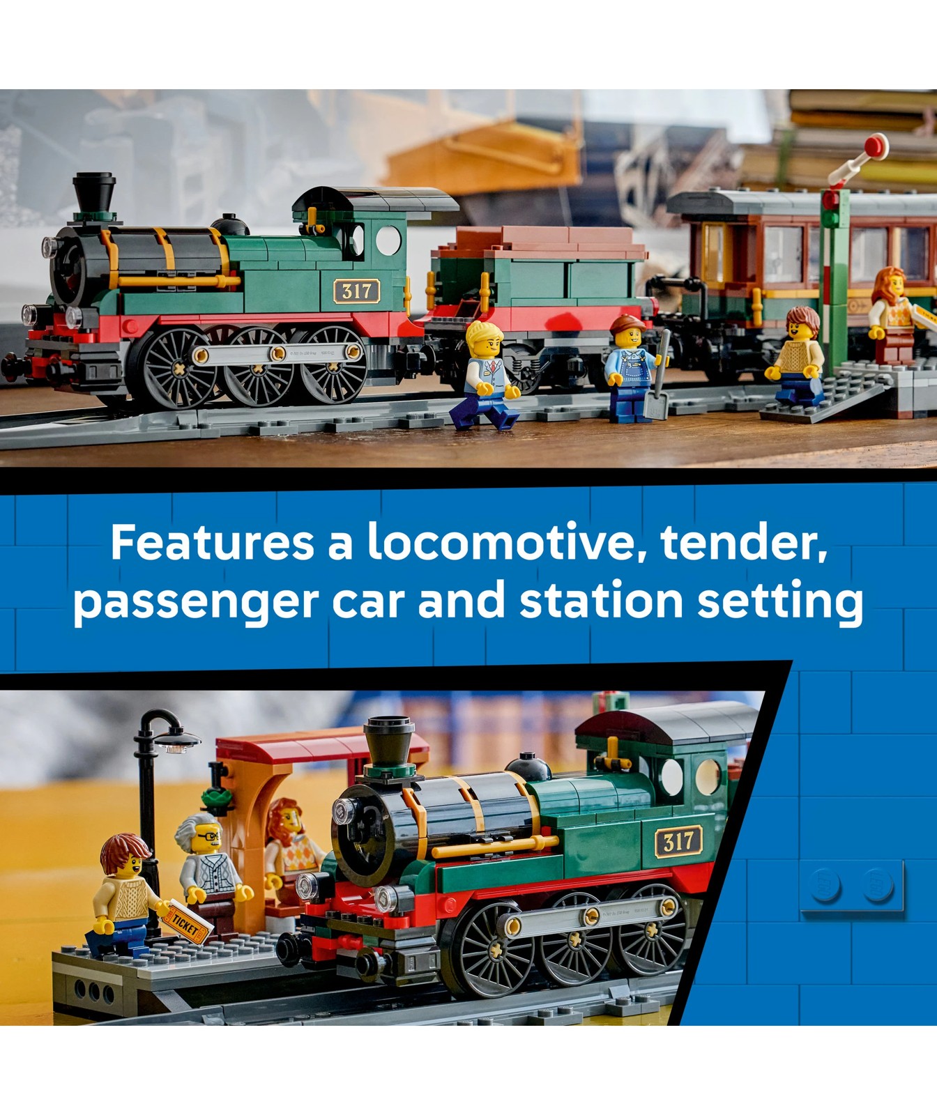 Pre-Order LEGO® City Vintage Steam Train 60511 3 of 5