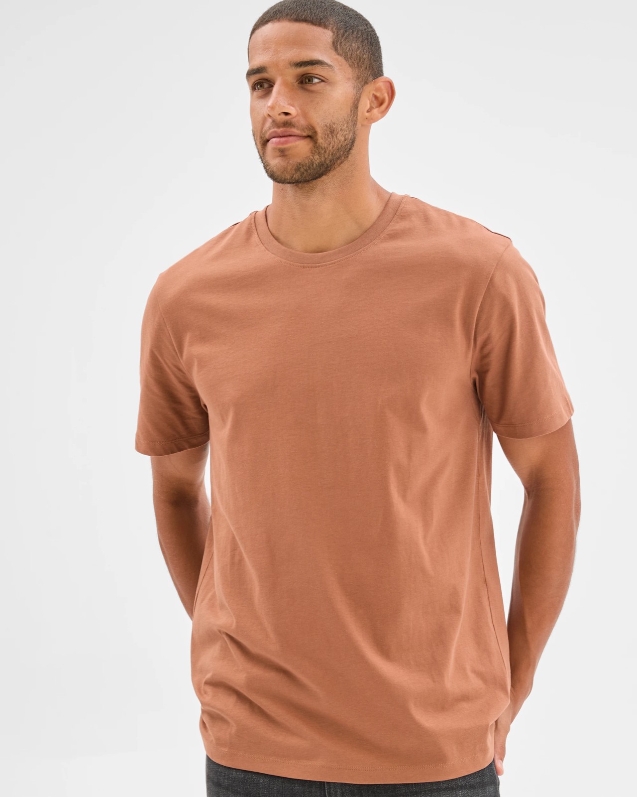 Australian Cotton T-Shirt - Ochre 2 of 6