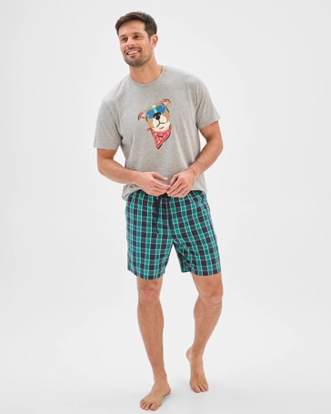 Maxx Poplin Sleep Shorts