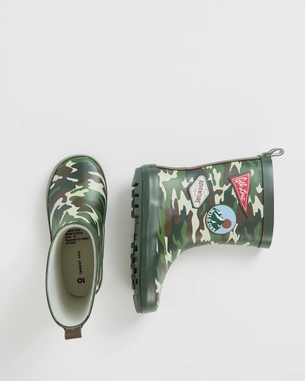 Camo Adventure Rainboots 3 of 3