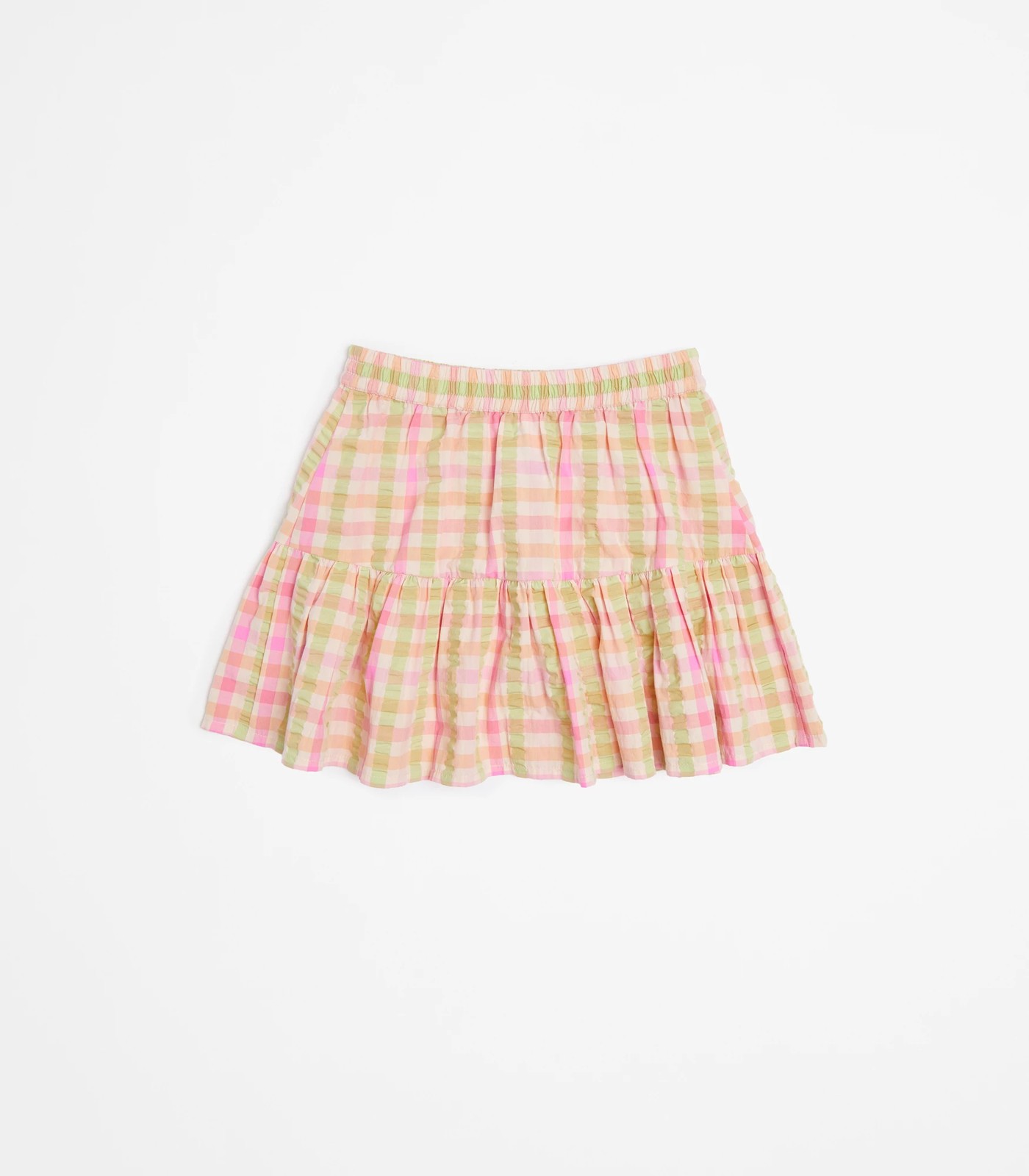Tiered Gingham Skirt | Target Australia