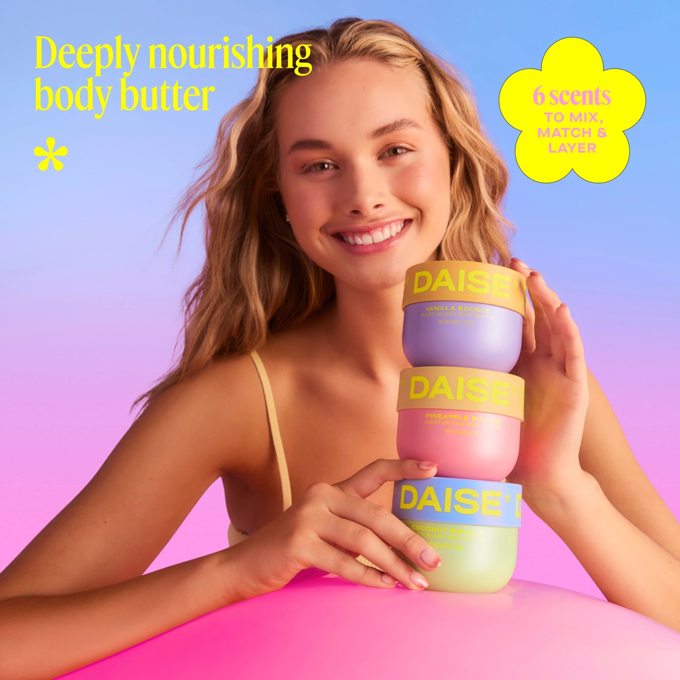 DAISE Moisturizing Body Butter 250g - Pineapple Bounce 3 of 6
