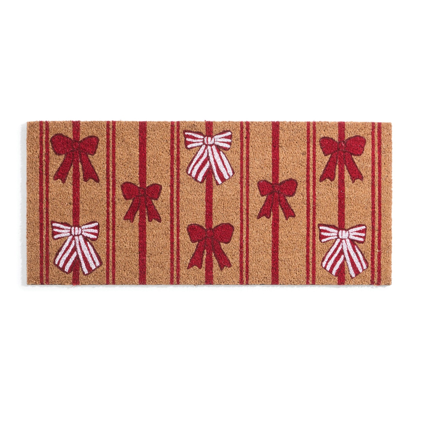 Anko Bows and Stripes Door Mat - 100cm x 45cm 5 of 5