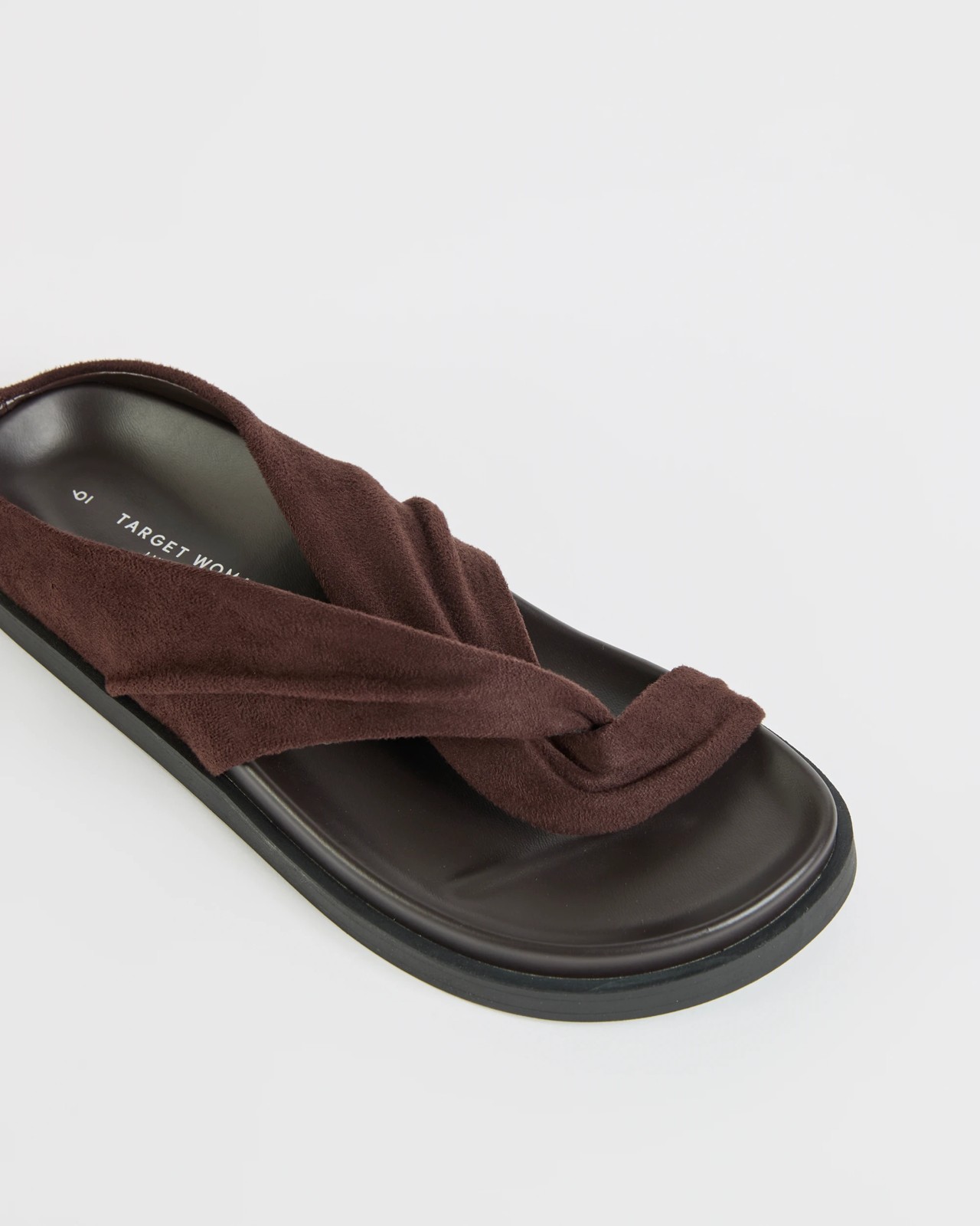 Toe Post Wrap Moulded Footbed Sandals - Tina - Brown 3 of 3
