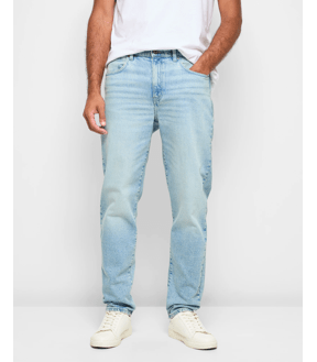 Tapered Denim Jeans