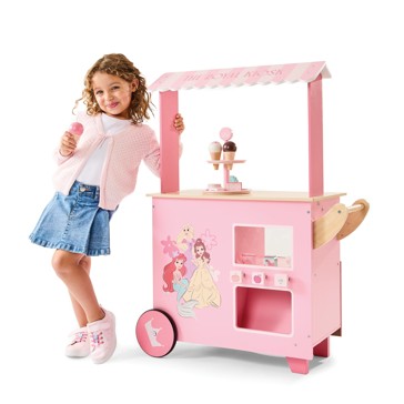 Disney Princess Wooden Ice Cream Vending Cart