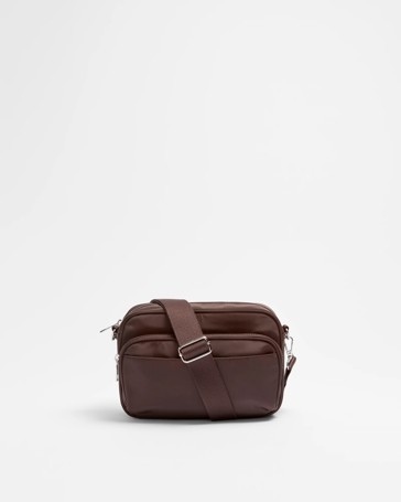 Casual Front Pocket Crossbody Bag
