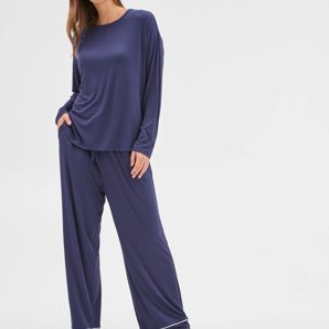 Soft Comfort Bamboo Wide Leg Sleep Pants