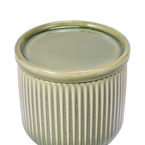 Anko Small Green Linear Canister product image