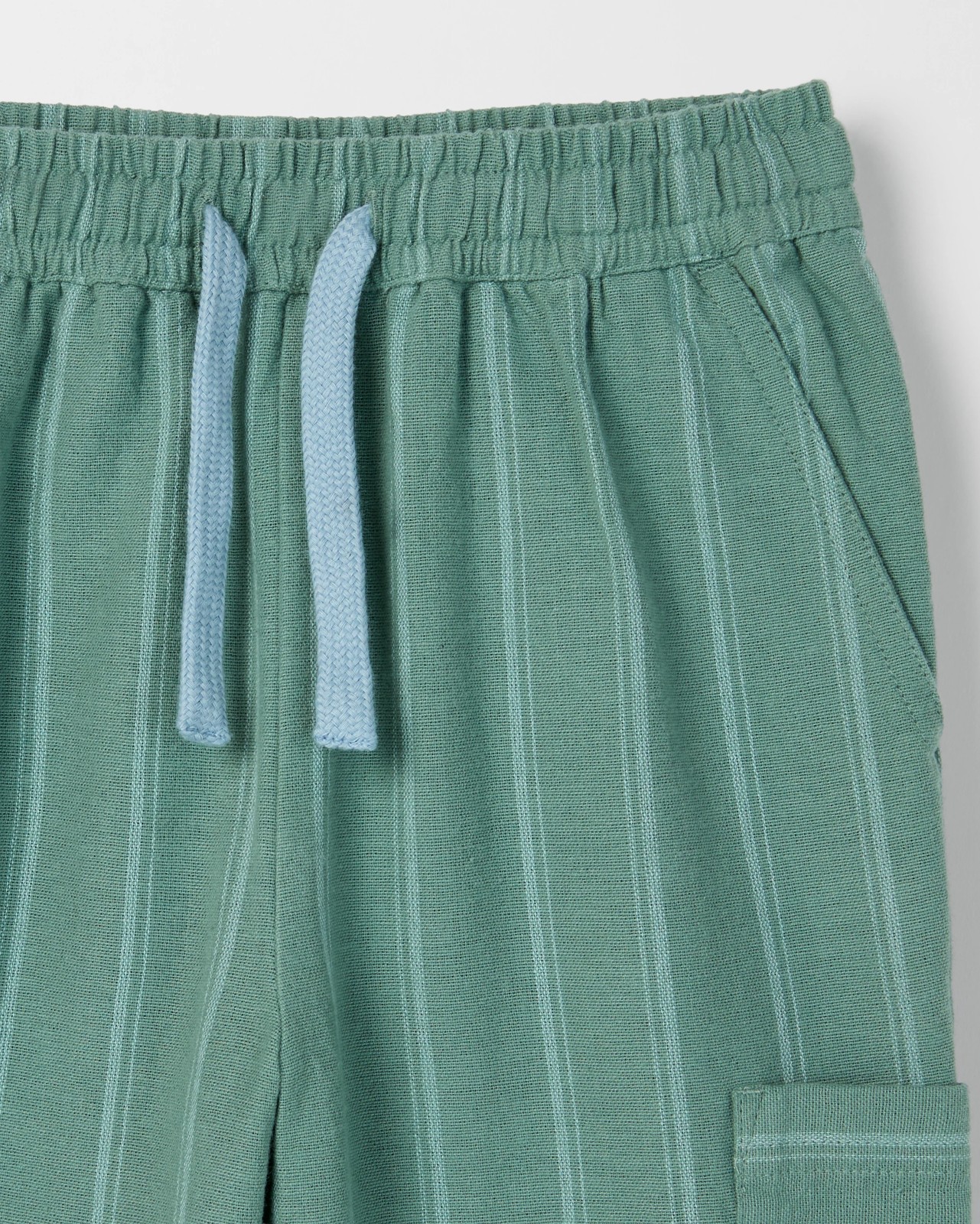 Lightweight Woven Pull-On Pants - Green 2 of 2