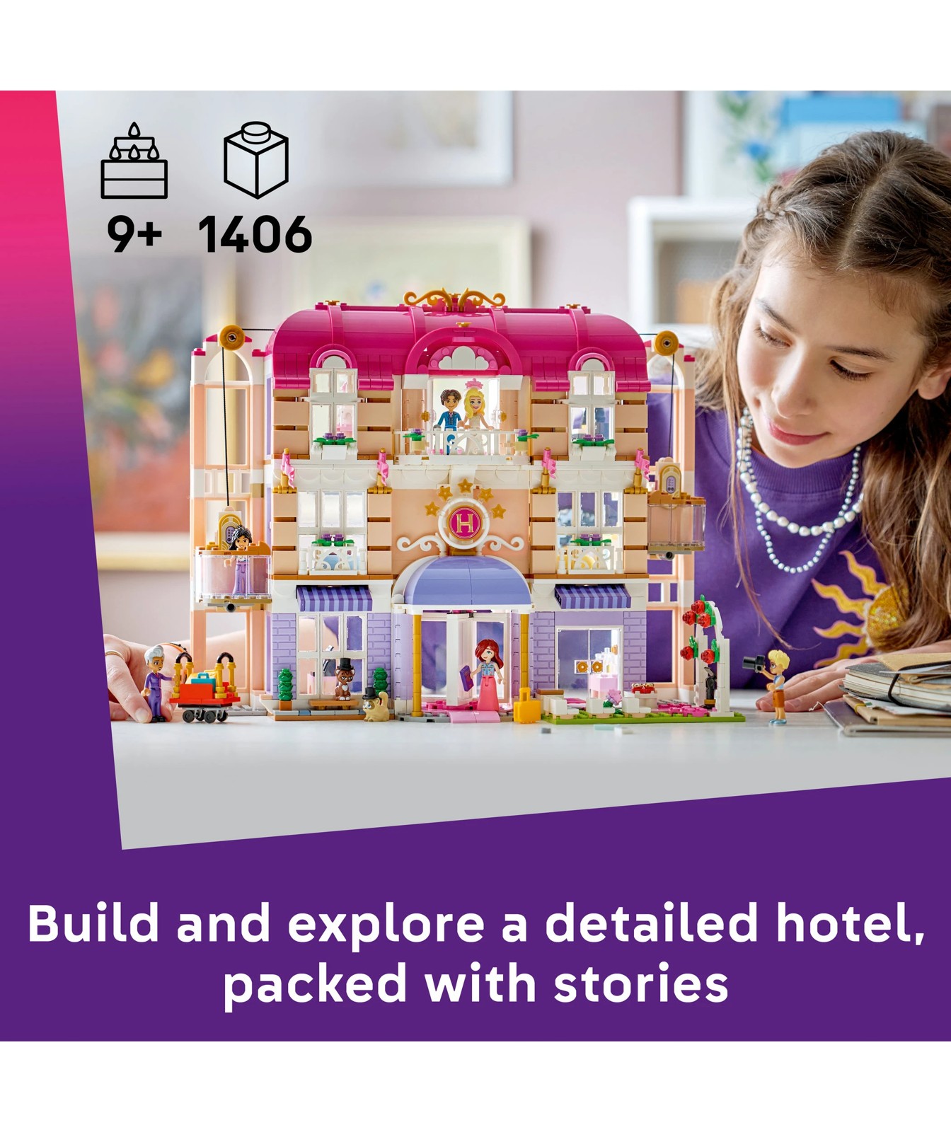 LEGO® Friends Heartlake City Grand Hotel 42704 2 of 5