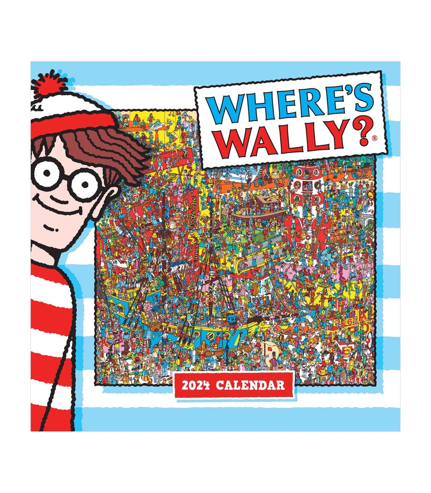 Wheres Wally 2024 Square Calendar Target Australia