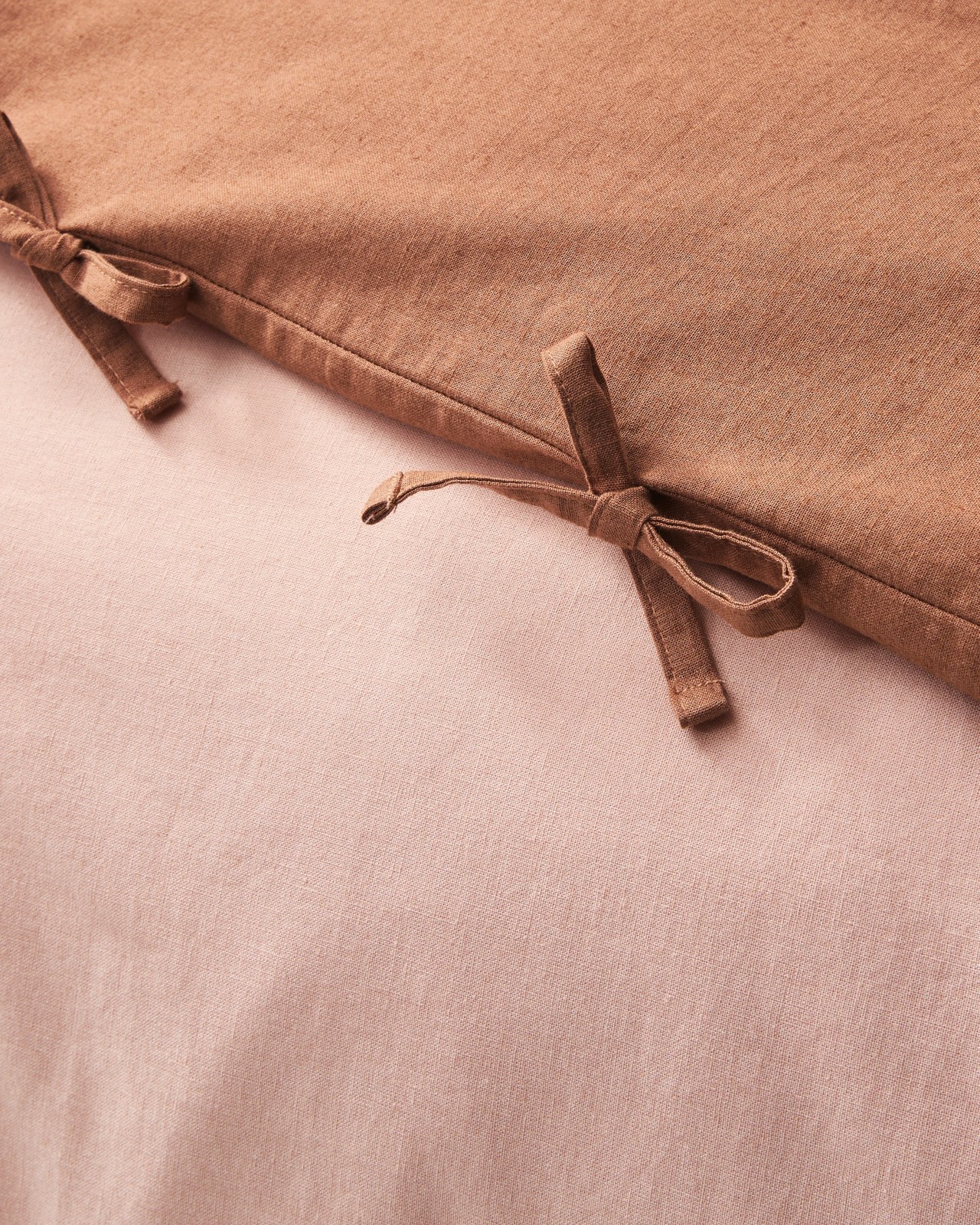 Laynie Linen/Cotton Quilt Cover Set - Blush 5 of 6