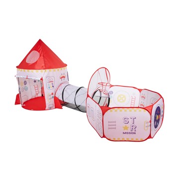 Rocket 3-in-1 Play Tent - Anko