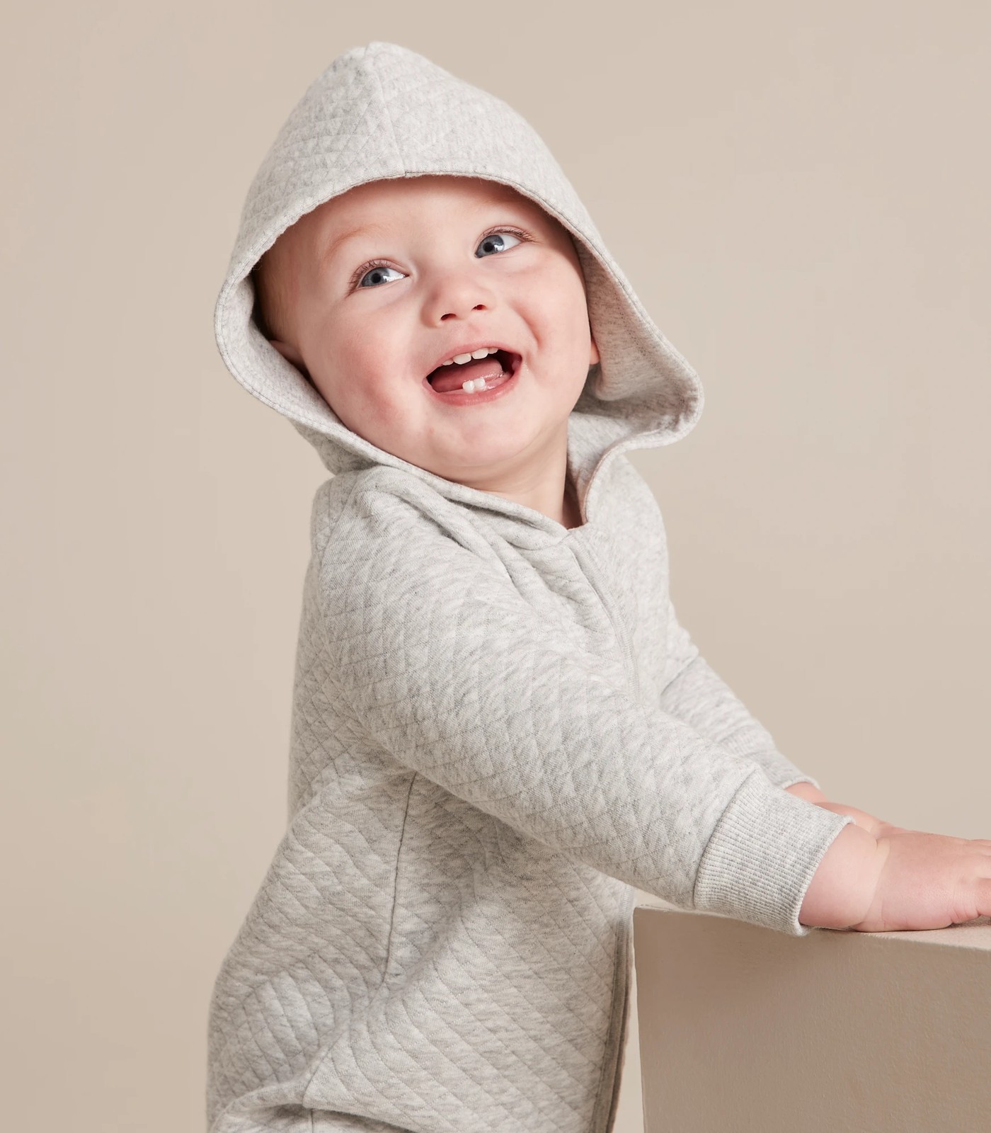 Baby Quilt Hooded Coverall 5 of 5