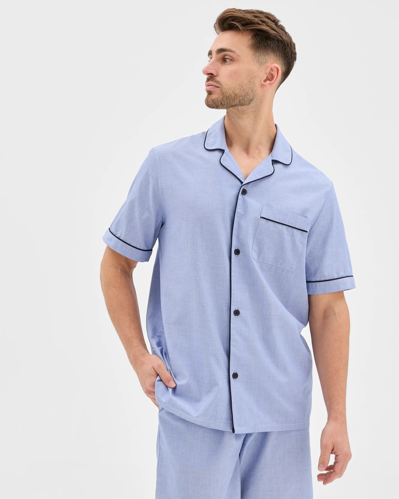 Maxx Cotton Woven Poplin Pyjama Set 3 of 5