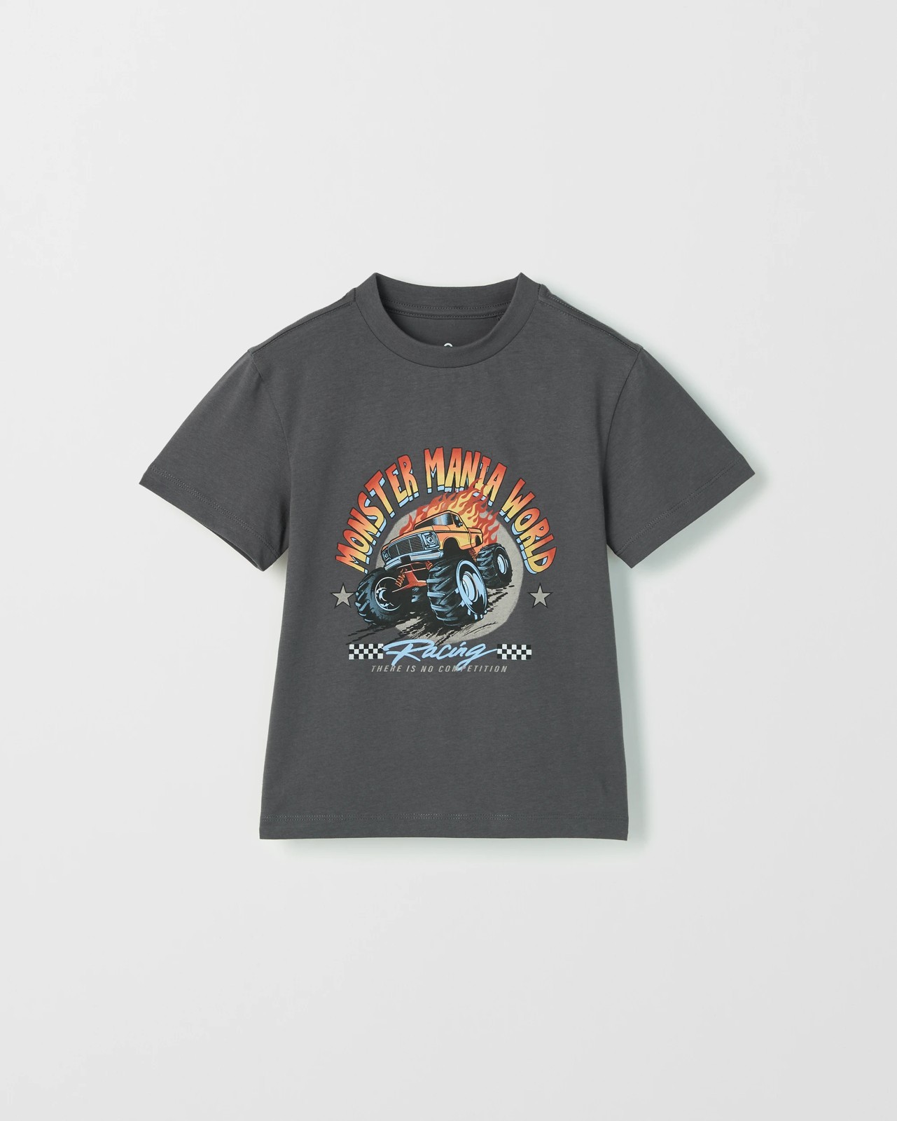 Australian Cotton Short Sleeve T-Shirt - Charcoal 5 of 6