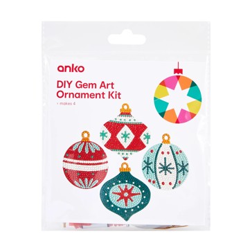 DIY Gem Art Ornament Kit - Anko