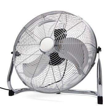 40cm High Velocity Chrome Metal Fan - Anko
