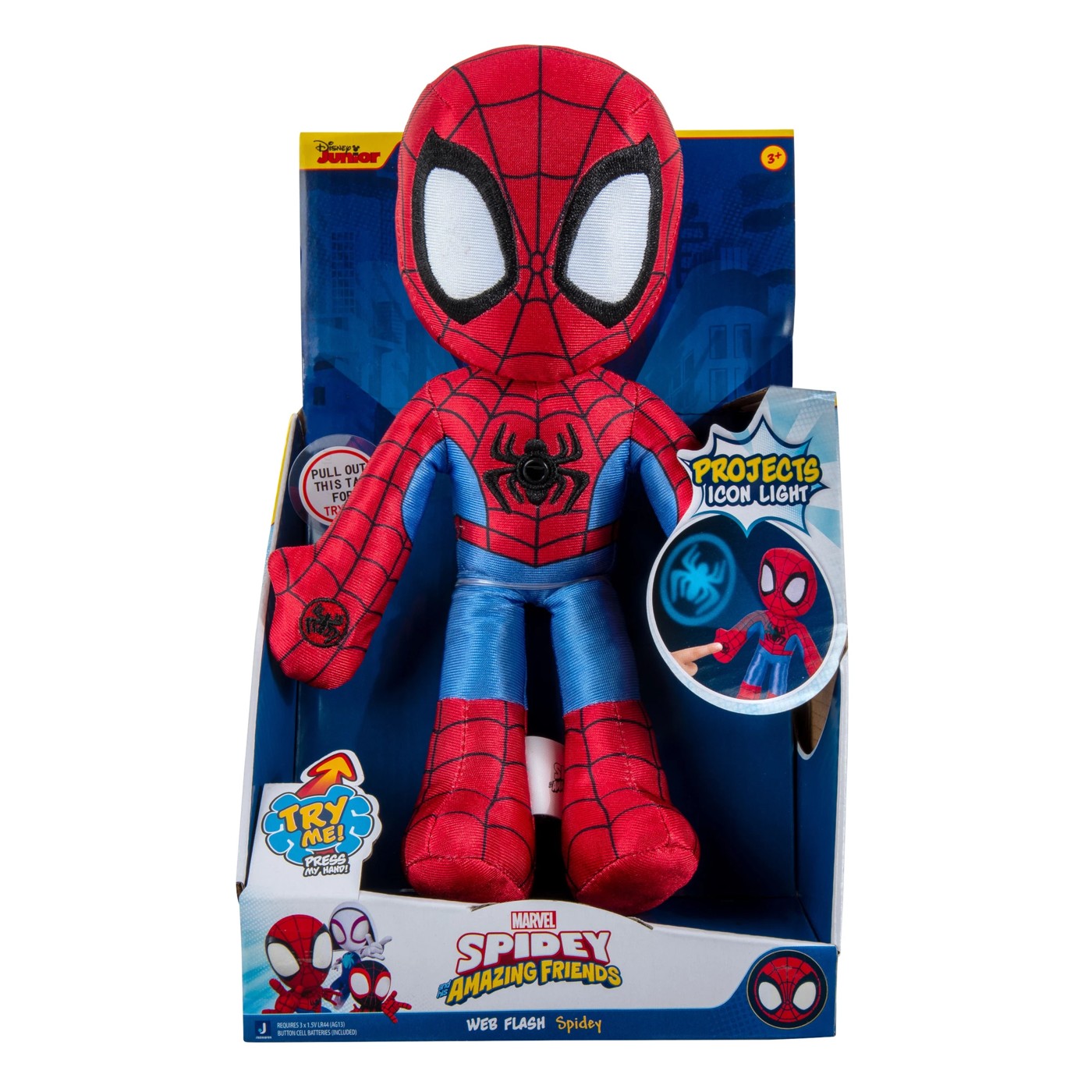 Spidey and his Amazing Friends Web Flash Feature Plush - Assorted ...