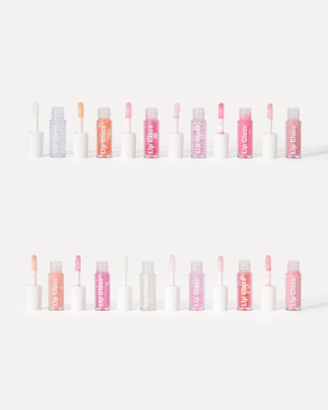 12 Piece Lip Gloss Collection, Chase the Rainbow - OXX Junior