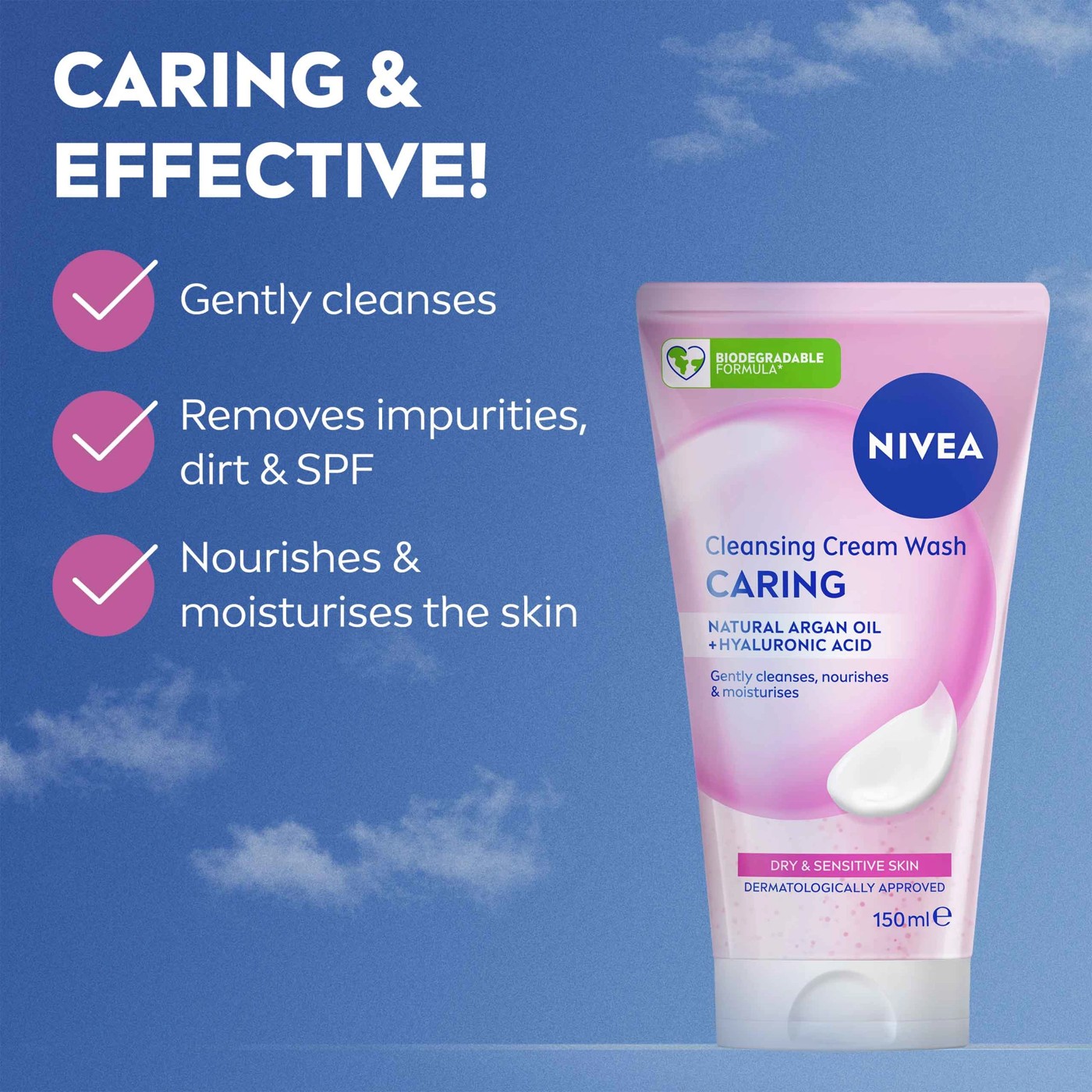 Nivea Gentle Cleansing Cream - Natural Almond Oil 5 of 6