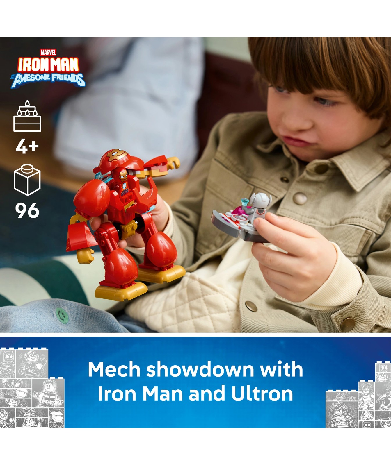 LEGO® Disney Junior Marvel Ultron vs. Iron Man 11209 2 of 6