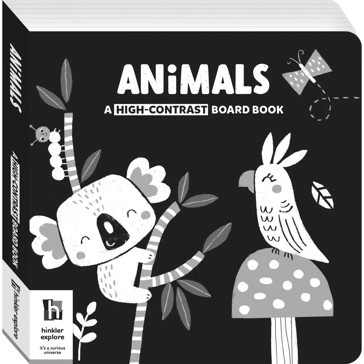 Aussie Baby Animals: A high-contrast board book (Black and White for Babies  Book 1) by Julia Murray