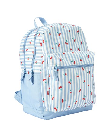 Anko Youth Backpack - Cherry Stripe