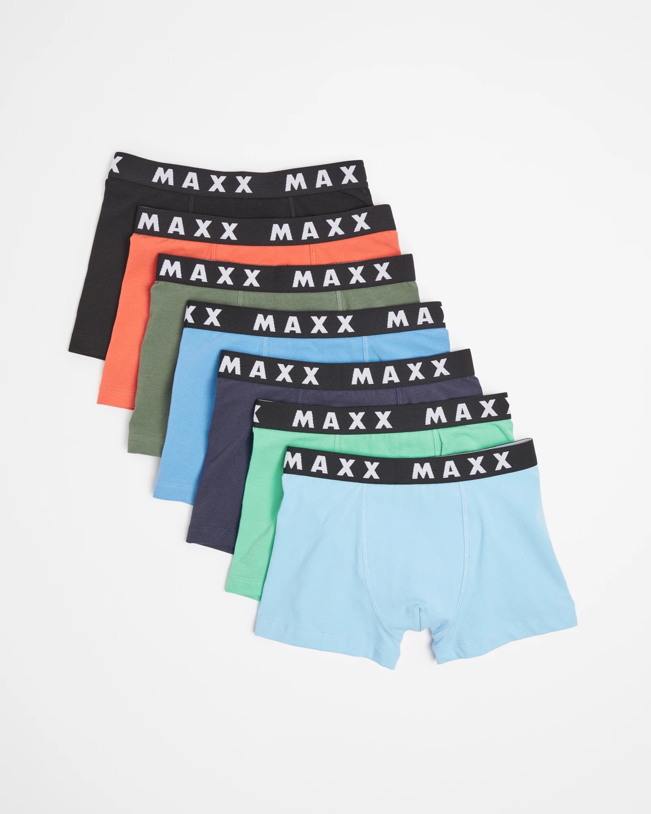 Maxx Boys 7 Pack Trunks