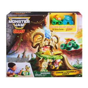 Monster Jam Mini Jams, Crash & Crumble Skull Escape Playset