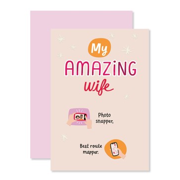 Hallmark Card - Amazing Wife