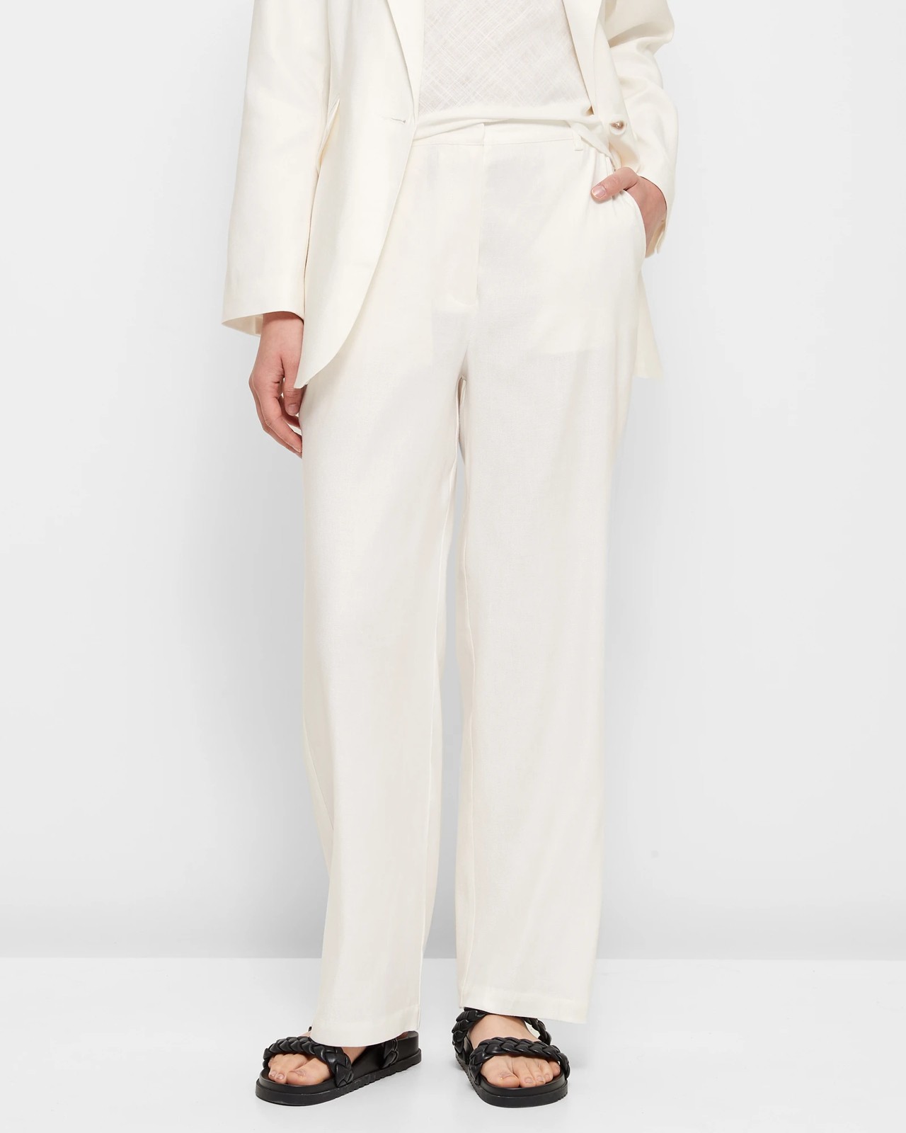 White linen pants on sale target