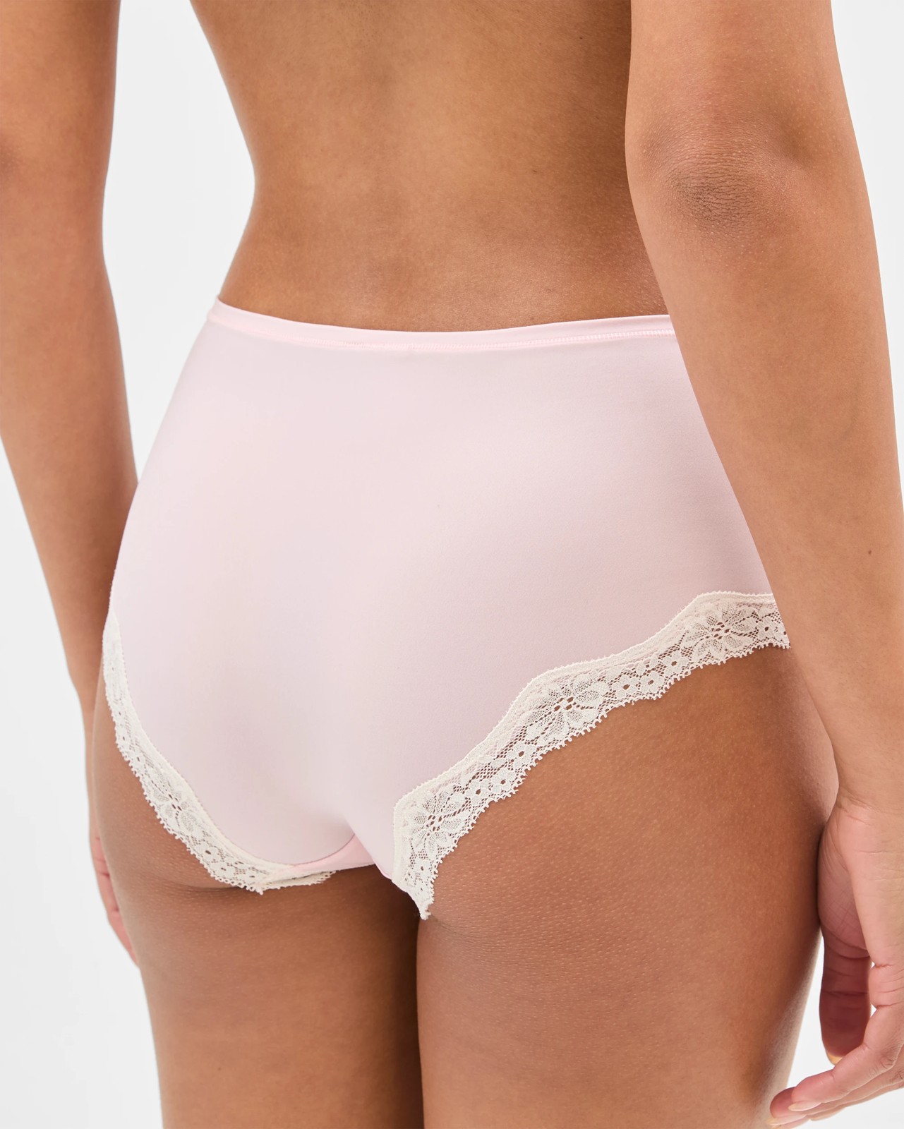 Bonds Womens Bases Flex Lace Shortie Briefs - Pink Monalisa 3 of 3