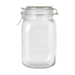 Clip Lid Glass Canister, 1.5L - Anko product image
