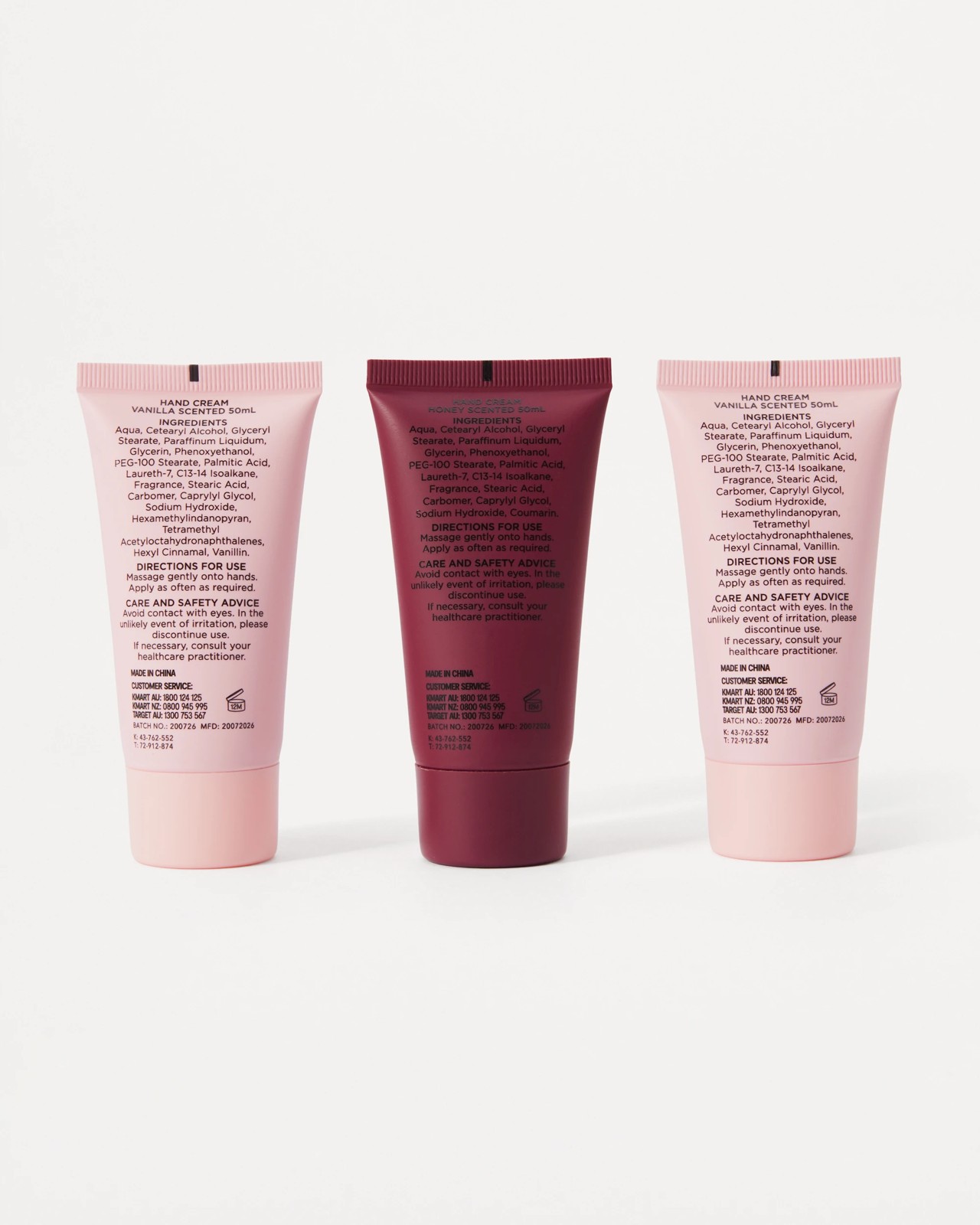 OXX Beauty Little Luxuries Hand Cream Trio - Honey and Vanilla Scented 3 of 5